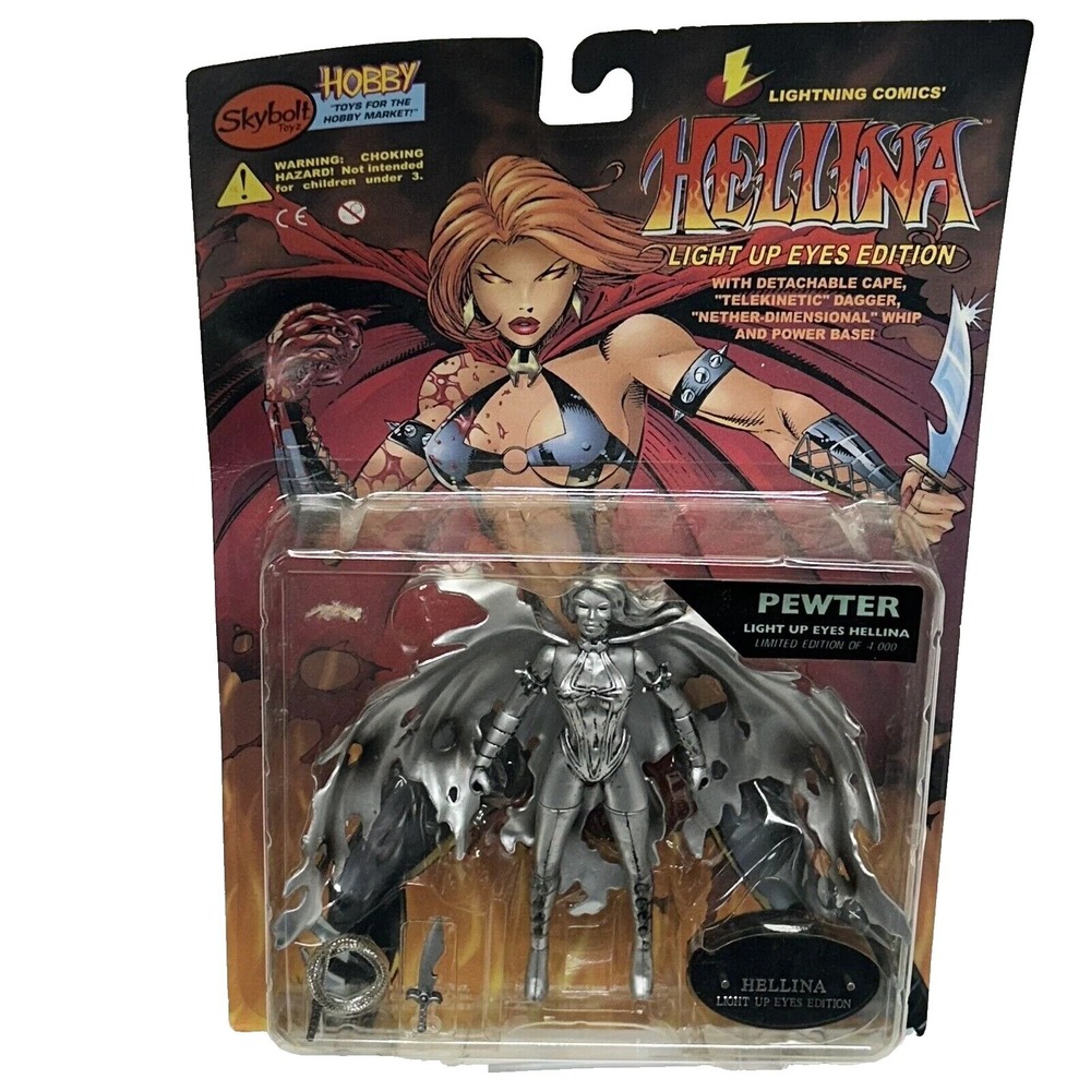 Hellina Pewter Light Up Eyes Edition Lightning Comics NEW (SH) (C7)